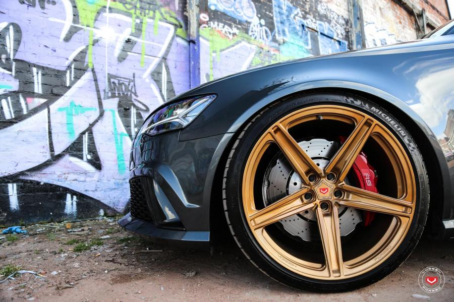 Колеса Audi RS6 Avant on Vossen Wheels (M-X5) 2019 года  (фото 13 из 23)